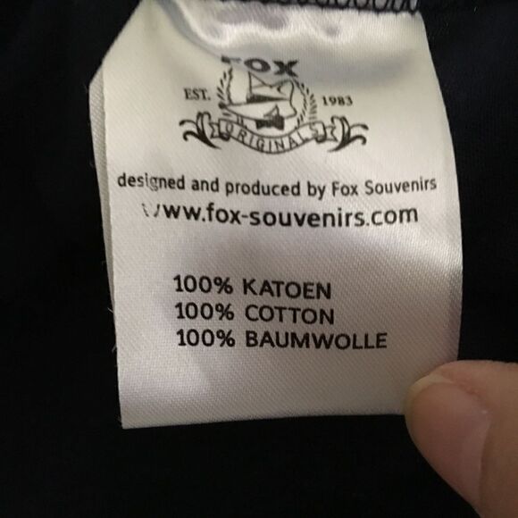 Fox Amsterdam navy bicycle shirt S - Picture 5 of 8